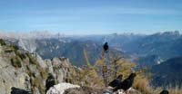 Veduta sulle Dolomiti di Centro Cadore 