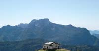 Il Rifugio Scarpa - Gurekian sul Colle del Mesuron 