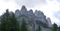 Gli Spiz di Mezzodì dal Rifugio Angelini 