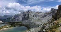 Lago dei Piani, Crode Fiscaline, Forcella Pian di Cengia e Crode dei Piani 