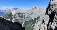 Il Monte Cridola da Forcella Montanaia 