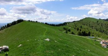 La dorsale del Monte Canidi - Col di Varnada 