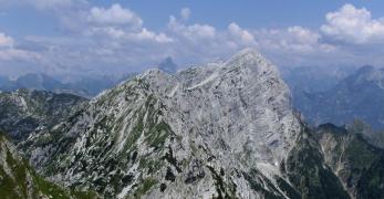 Il Capel Grande e il Crep Nudo da Forcella Fedarola  