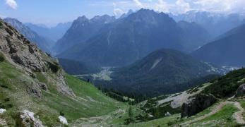 La Val di Rone da Forcella Pianezze 