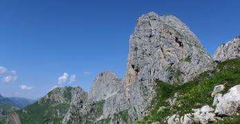 Le cime dell'Auta 