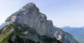 Il Monte La Palazza dai pressi di Forcella Zita