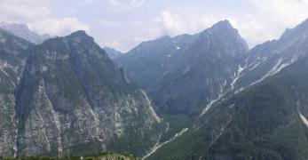 La Val Pezzeda dalla cima del Dosso Nadei