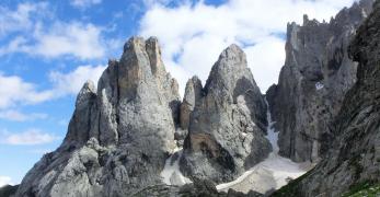 Cima Zopel e Campanile dei Lastei di Focobon