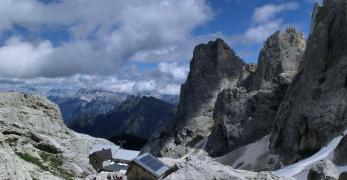 Il Rifugio G. Volpi di Misurata al Mulaz