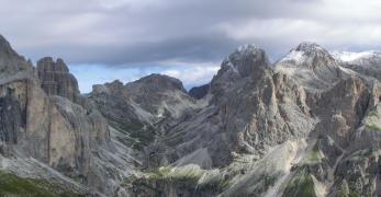 L’ Alta Val de Vaiolet con le Torri del Vajolet, Passo Principe, Cima delle Pope e Catinaccio d’Antermoia