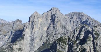 Il Monte Pelf, la Pala Tissi e il Burel