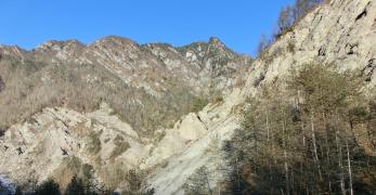 Verso il greto del Torrente Ledron