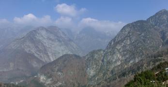 L’Alta Val Cellina dalla Strada degli Alpini