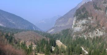 L’Alta Val Cellina dalla Strada degli Alpini