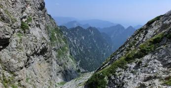 La Val Tramontina dalla Forcella delle Pedole