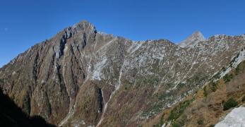 La dorsale delle Rocce Bianche