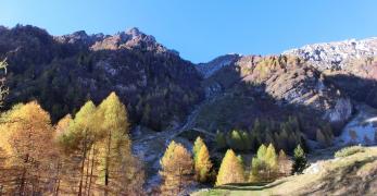 L’imbocco del Venal di Funes