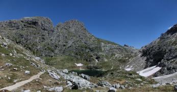 Lago e Cima Ovest di Coldai