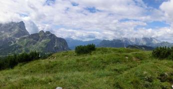 La cima meridionale del Monte Crot