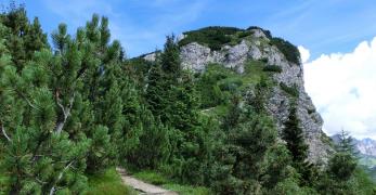 Verso la cima settentrionale del Monte Crot